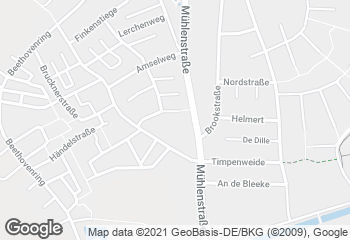 Karte mit Standort von Bäckerei Zumbusch