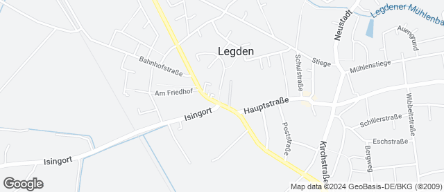 Karte mit Standort von Bäckerei Ebbinghoff GmbH
