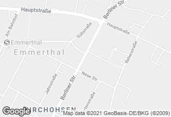 Karte mit Standort von Hajener Landbrot