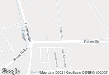 Karte mit Standort von Bäckerei Landbäckerei Grube