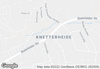 Karte mit Standort von Bäckerei & Conditorei Hensel GmbH