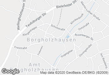 Karte mit Standort von Konditorei & Bäckerei Welpinghus GmbH
