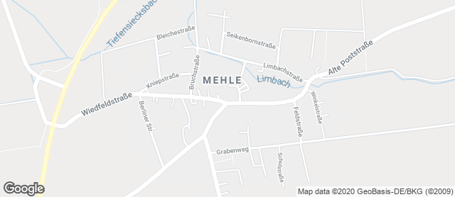 Karte mit Standort von Bäckerei Freimann UG