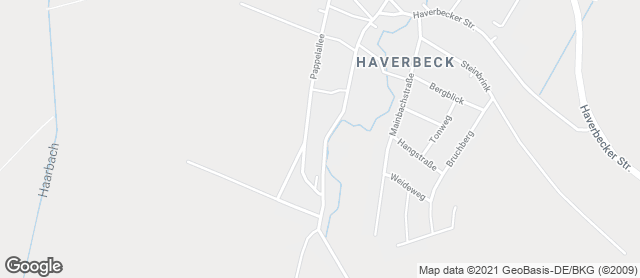Karte mit Standort von Bäckerei Hartmut Hakenbeck