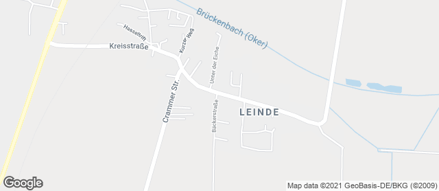 Karte mit Standort von Bäckerei Rühmann