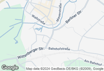 Karte mit Standort von Bäckerei Gericke