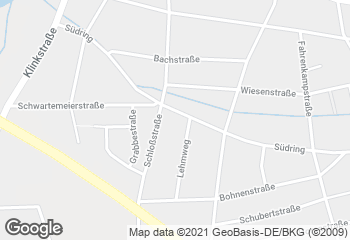 Karte mit Standort von Südring