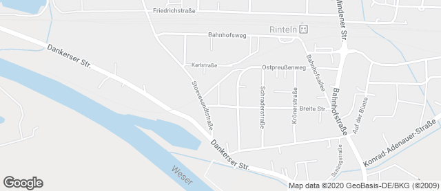 Karte mit Standort von Bäckerei Bredow, im Toom-Baumarkt