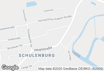 Karte mit Standort von Calenberger Backstube Oppenborn OHG in Schulenburg