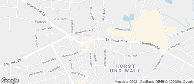 Karte mit Standort von Beile`s Backhus