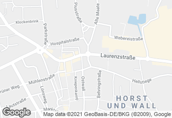 Karte mit Standort von Beile`s Backhus