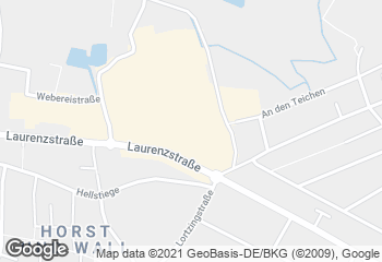 Karte mit Standort von Bäckerei & Conditorei Voss