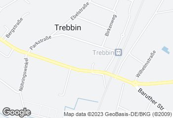 Karte mit Standort von Bäckerei Wahl Trebbin im Netto