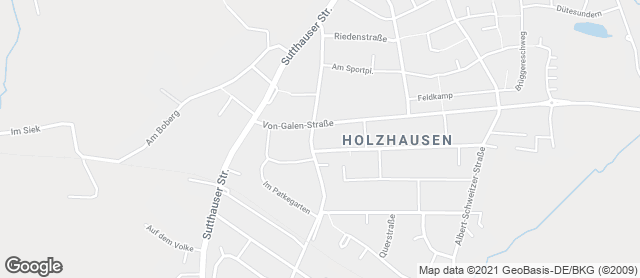 Karte mit Standort von Bäckerei Rahe
