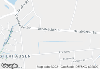 Karte mit Standort von Bäckerei Brinkhege Westerhausen