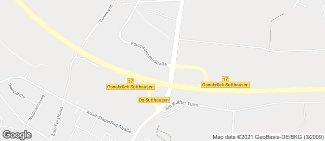Karte mit Standort von Bäckerei & Konditorei Grave, Inh. Andreas Grave e. K.