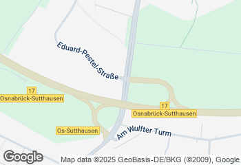 Karte mit Standort von Bäckerei & Konditorei Grave, Inh. Andreas Grave e. K.