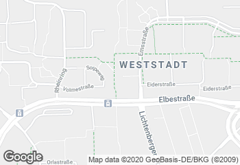 Karte mit Standort von sander´s backstube GmbH & Co. KG
