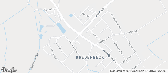 Karte mit Standort von Gehrdener Backhaus GmbH