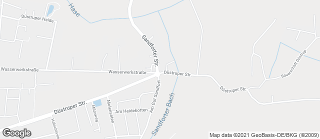 Karte mit Standort von Bäckerei Goswin Rahe