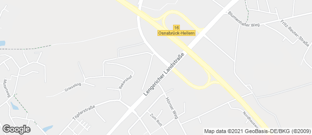 Karte mit Standort von Bäckerei Wellmann