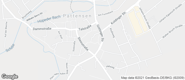 Karte mit Standort von Calenberger Backstube Oppenborn OHG in Pattensen