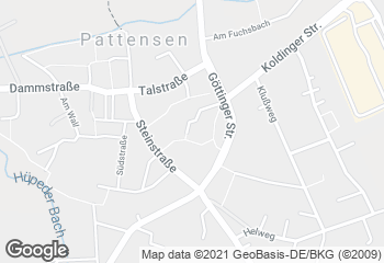 Karte mit Standort von Calenberger Backstube Oppenborn OHG in Pattensen