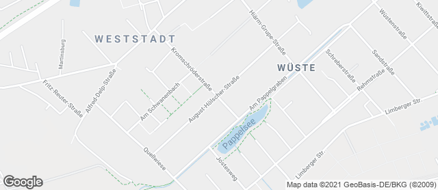 Karte mit Standort von Bäckerei Brinkhege Treffpunkt Wüste