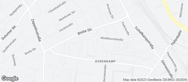 Karte mit Standort von Bäckerei & Conditorei Triffterer