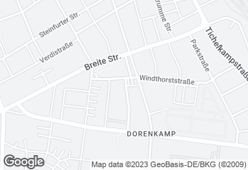 Karte mit Standort von Bäckerei & Conditorei Triffterer