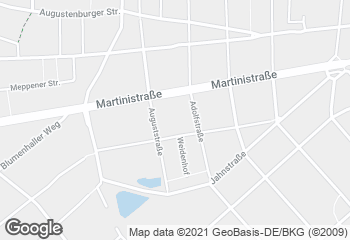 Karte mit Standort von Bäckerei Wellmann