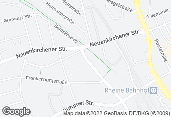 Karte mit Standort von Bäckerei Sundag GmbH & Co. KG / Lindenstraße Rheine