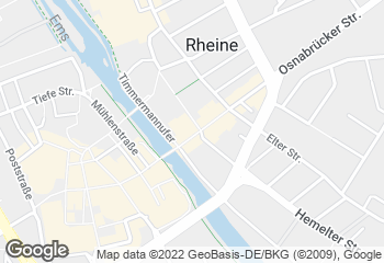 Karte mit Standort von Bäckerei & Conditorei Triffterer