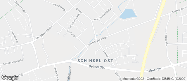 Karte mit Standort von Bäckerei Berelsmann GmbH