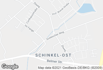Karte mit Standort von Bäckerei Berelsmann GmbH