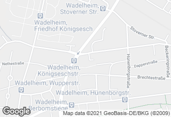Karte mit Standort von Bäckerei & Conditorei Triffterer