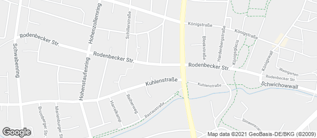 Karte mit Standort von Bäckerei Redeker