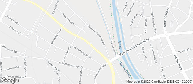 Karte mit Standort von Bäckerei & Cafe` Puls