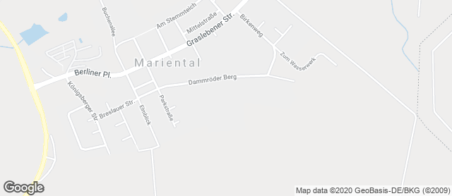 Karte mit Standort von Meisterbäckerei Steinecke GmbH und Co. KG