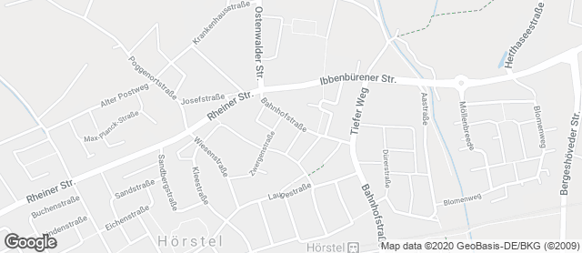 Karte mit Standort von Bäckerei & Conditorei Triffterer