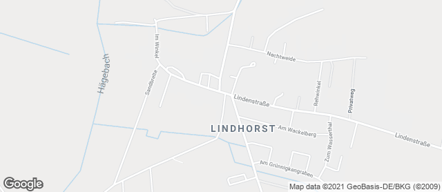 Karte mit Standort von Bäckerei Düsedau