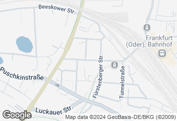 Karte mit Standort von Bäckerei Jannusch