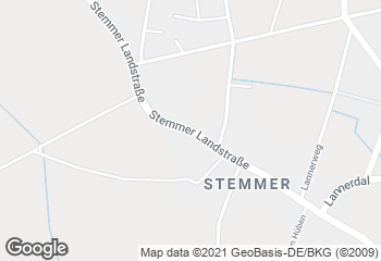 Karte mit Standort von Bäckerei Redeker