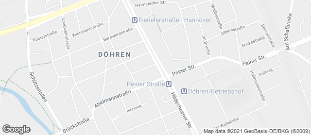 Karte mit Standort von Buck's Backparadies