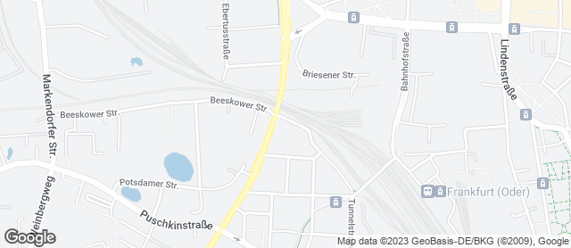 Karte mit Standort von Bäckerei Dreißig GmbH & Co. KG NETTO II (Cottbuser Str.) FF