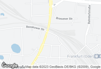 Karte mit Standort von Bäckerei Dreißig GmbH & Co. KG NETTO II (Cottbuser Str.) FF