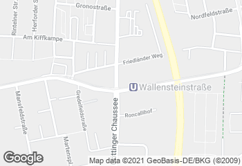 Karte mit Standort von Calenberger Backstube Oppenborn OHG in Ricklingen