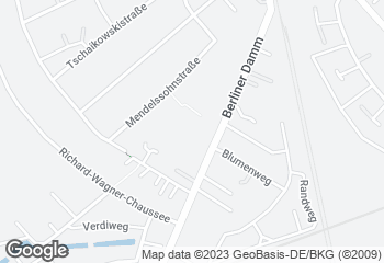 Karte mit Standort von Bäckerei Exner