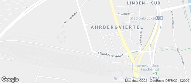 Karte mit Standort von Borchers im OBI Markt Hannvoer Linden