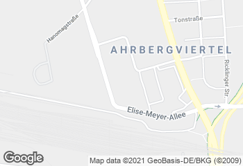 Karte mit Standort von Borchers im OBI Markt Hannvoer Linden